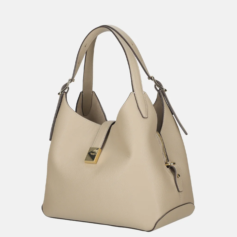 Kate Spade Deco handtas timeless taupe bij Duifhuizen