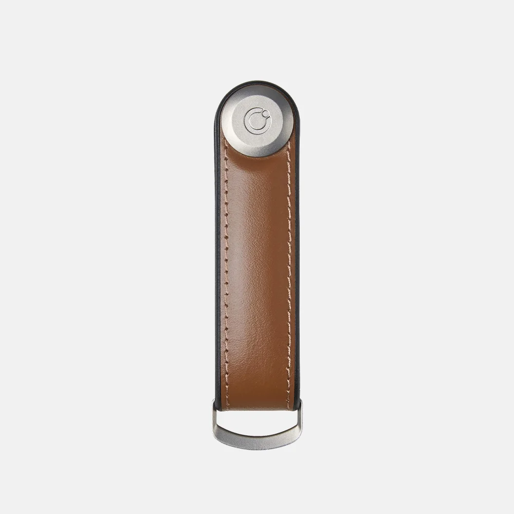 Orbitkey Hybrid Leather sleutelhanger acorn bij Duifhuizen