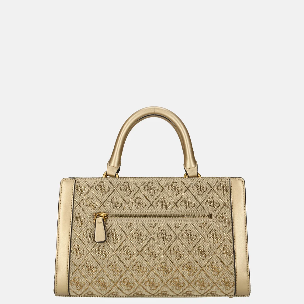 Guess Dili satchel handtas S latte logo bij Duifhuizen