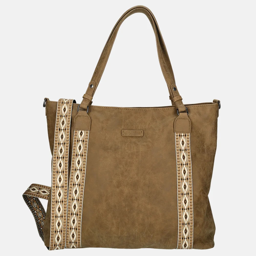 Enrico Benetti Indy shopper camel