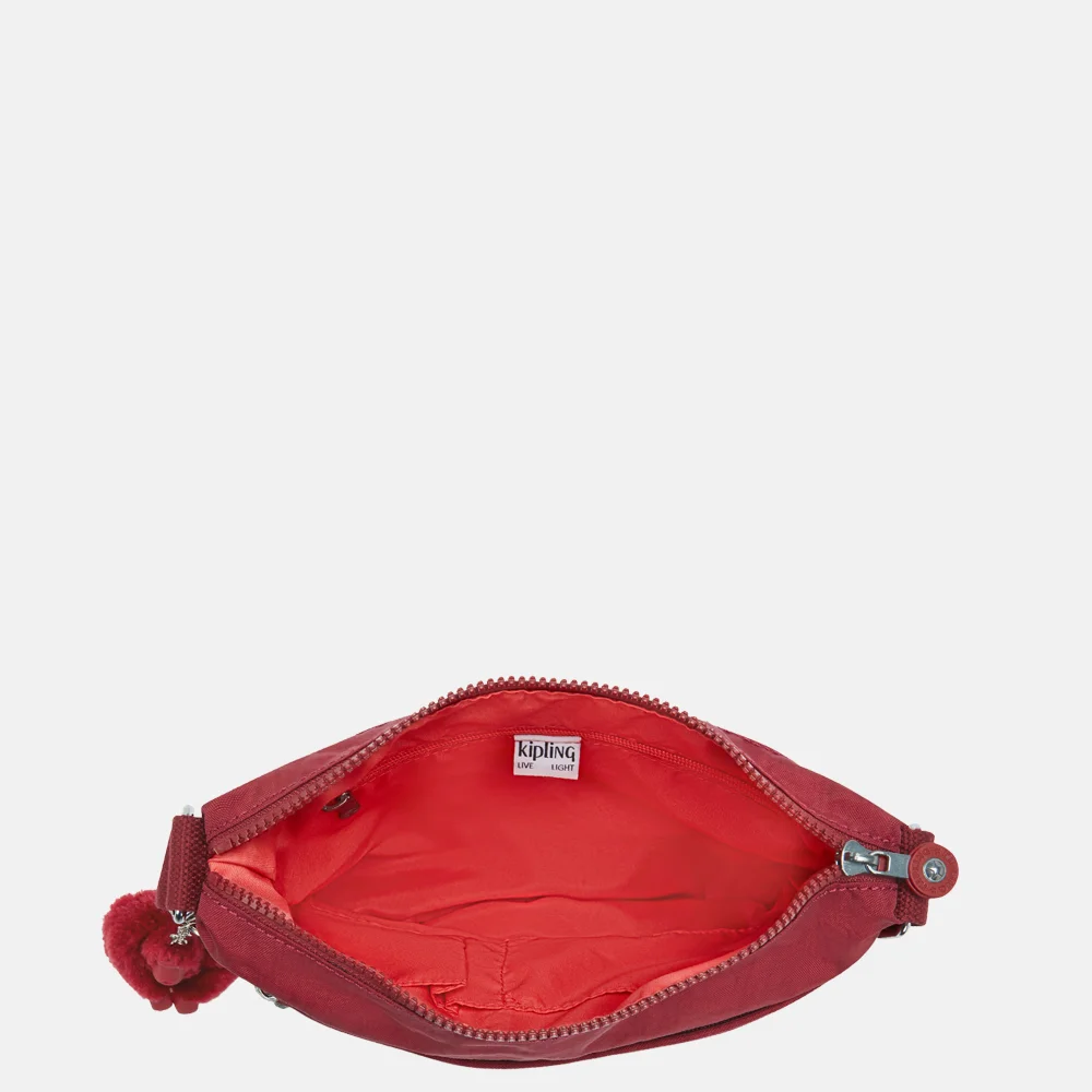 Kipling Arto crossbody tas funky red bij Duifhuizen