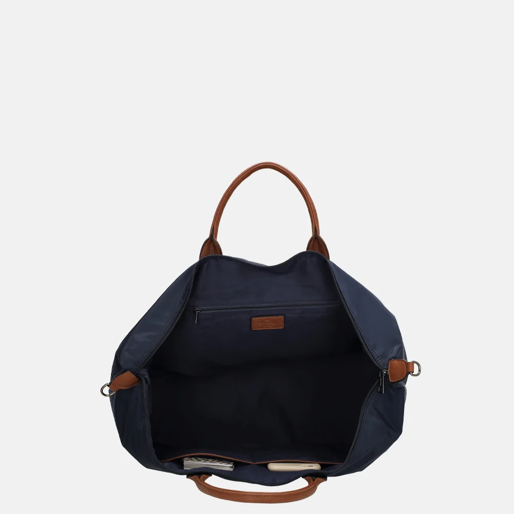 Charm London Buckingham weekendtas blauw bij Duifhuizen