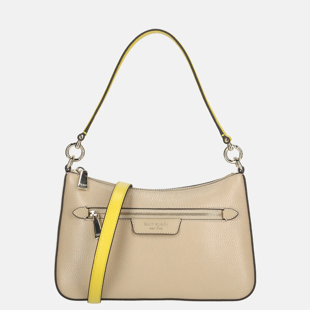 Kate Spade Hudson crossbody tas timeless taupe multi bij Duifhuizen