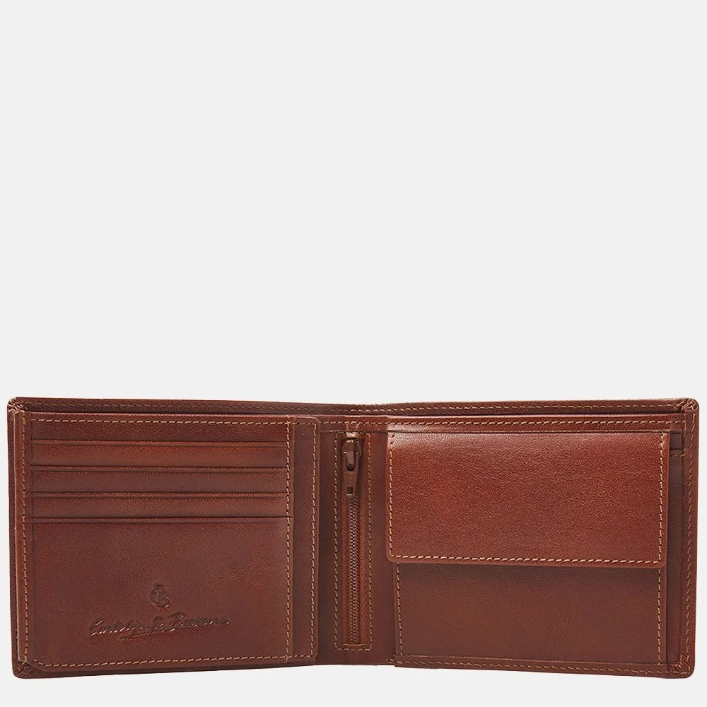 Castelijn en Beerens Gaucho billfold cognac bij Duifhuizen