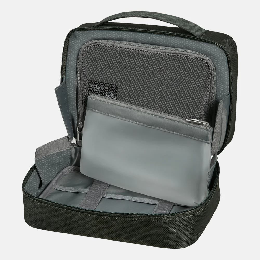 Samsonite Respark toilettas Forest Green bij Duifhuizen