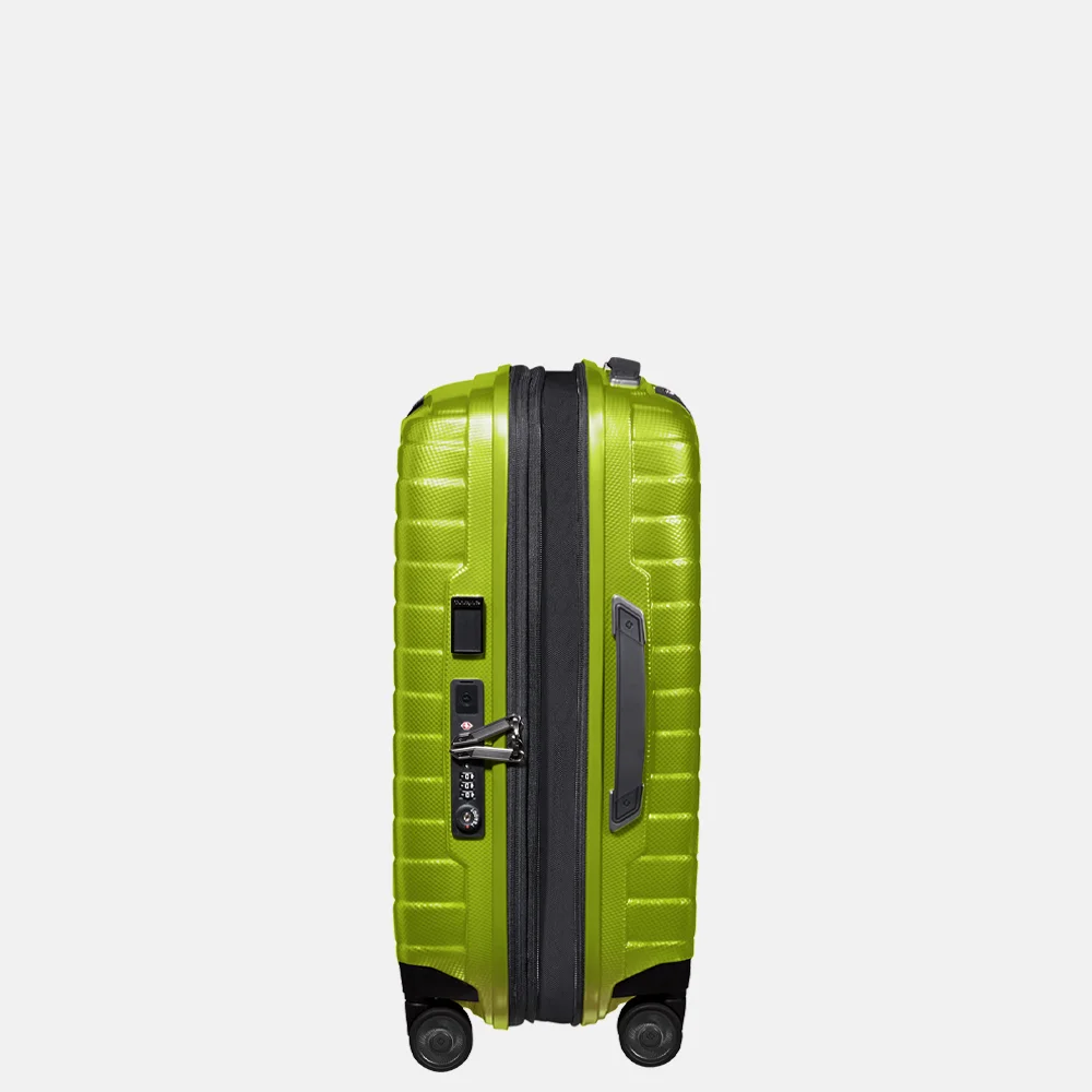 Samsonite Proxis expandable handbagage koffer 55 cm lime  bij Duifhuizen