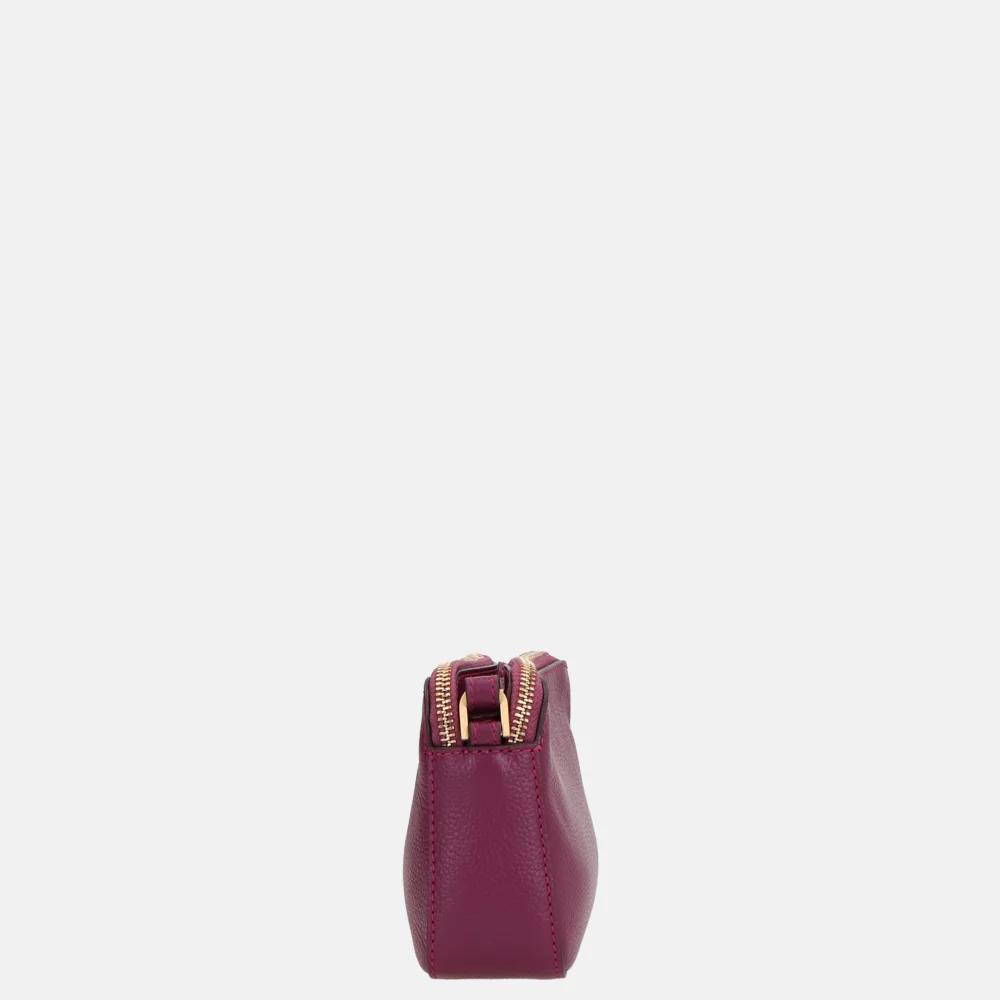 Loulou Essentiels Sue crossbody tas plum bij Duifhuizen