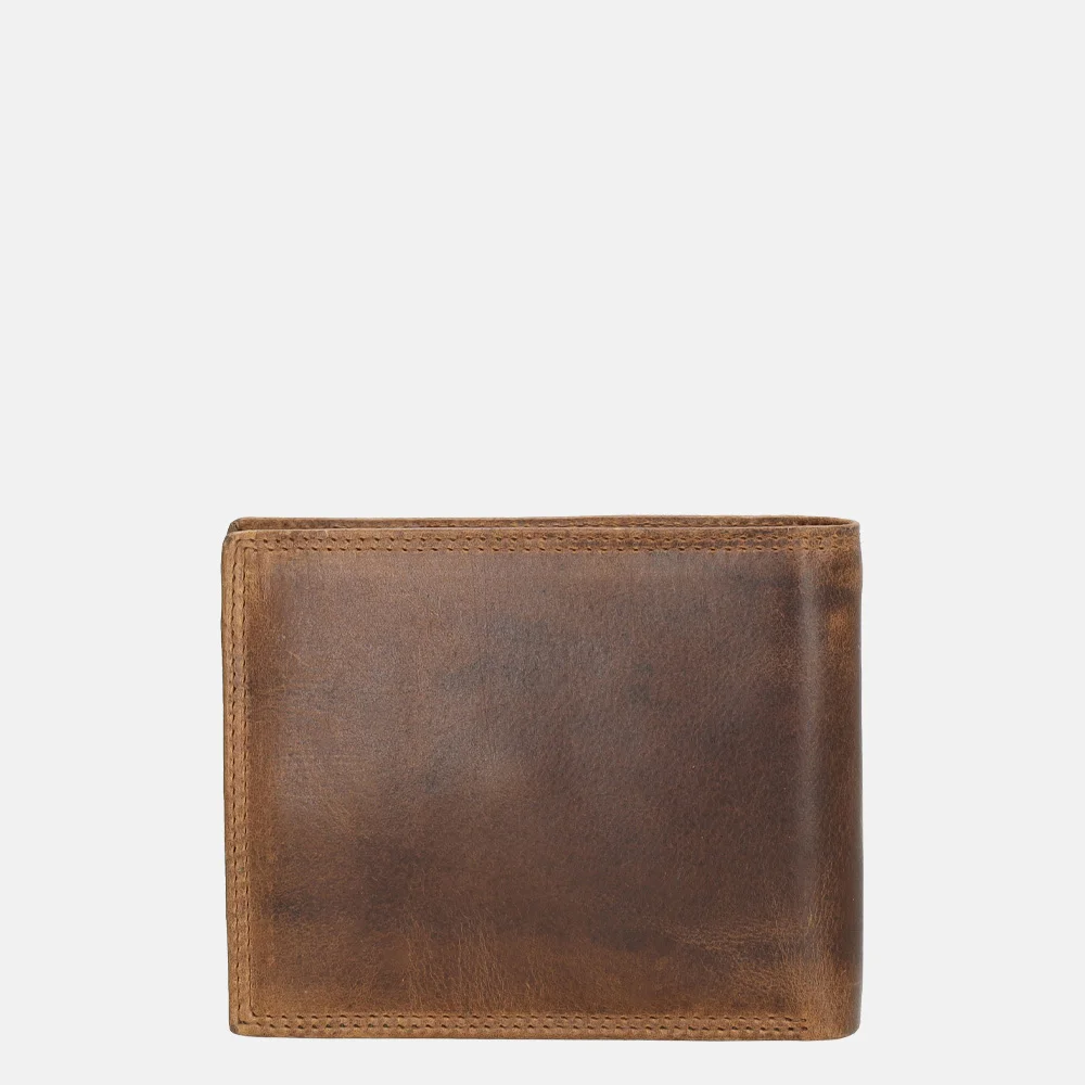 Micmacbags Next Navajo billfold portemonnee cognac bij Duifhuizen