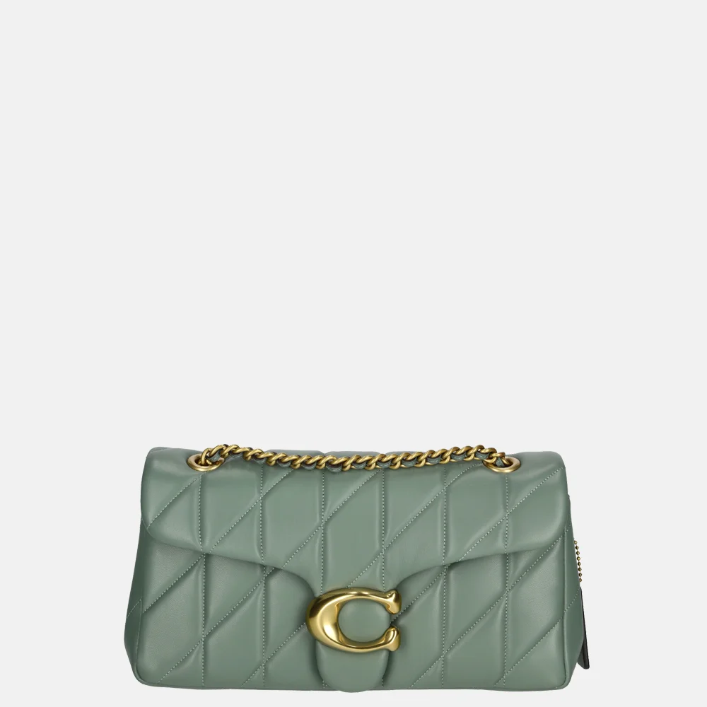 Coach Tabby Quilted schoudertas 26' sage bij Duifhuizen