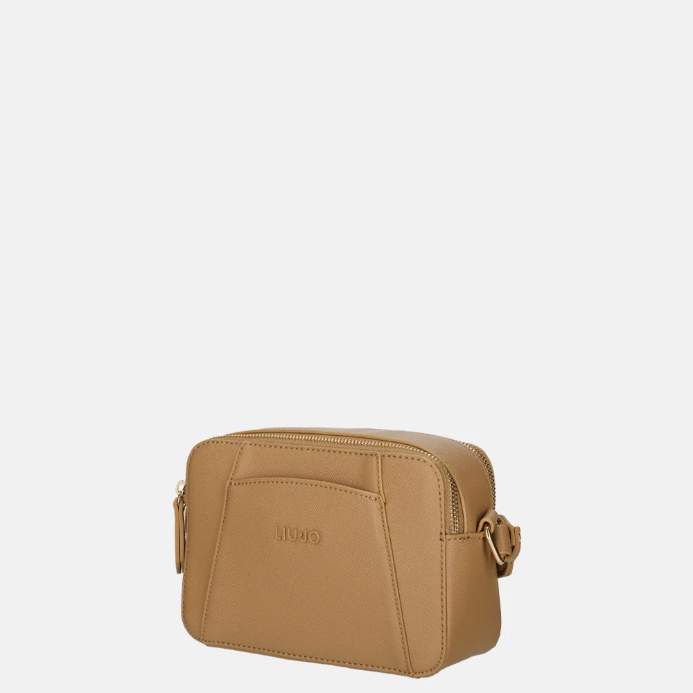 Liu Jo crossbody tas almond bij Duifhuizen