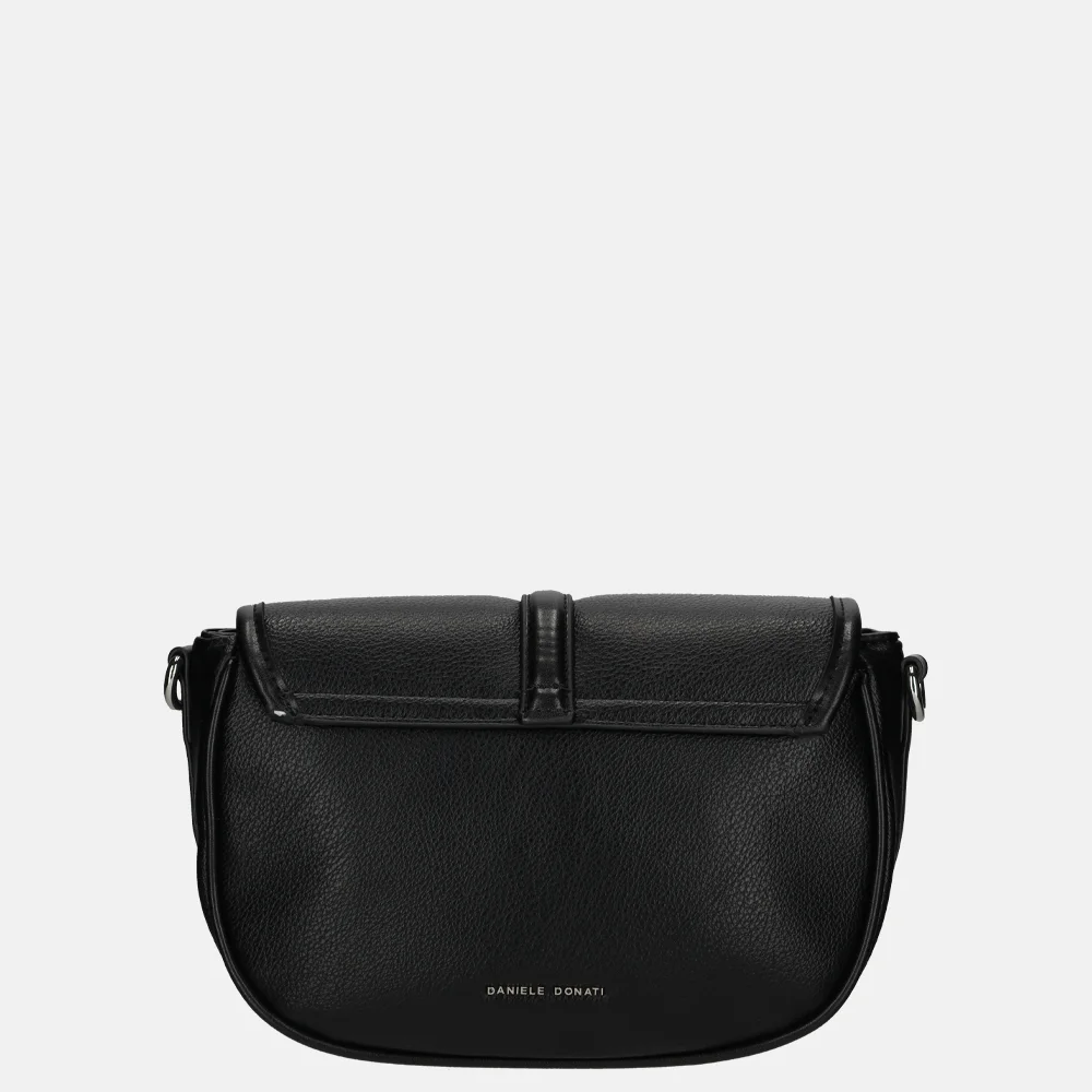 Daniele Donati crossbody tas black bij Duifhuizen