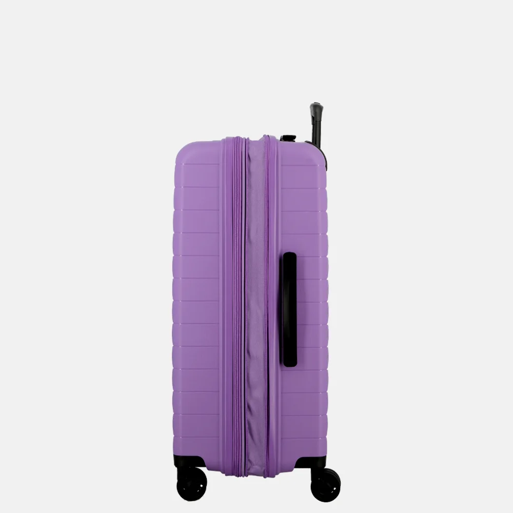 Jump Striper reiskoffer 66 cm expandable lavender bij Duifhuizen