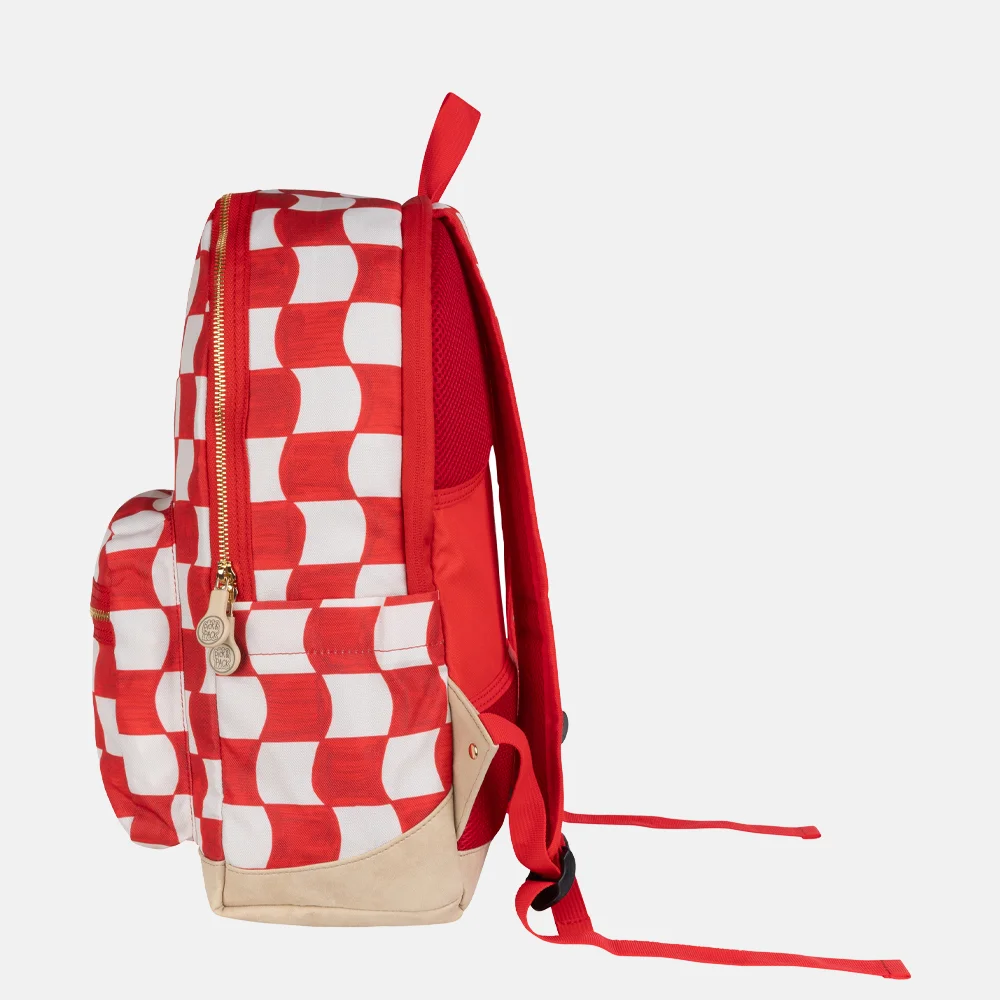 Pick & Pack Check it out kinderrugzak L red bij Duifhuizen