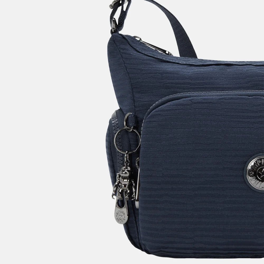 Kipling GABB schoudertas s night ocean jacquard bij Duifhuizen