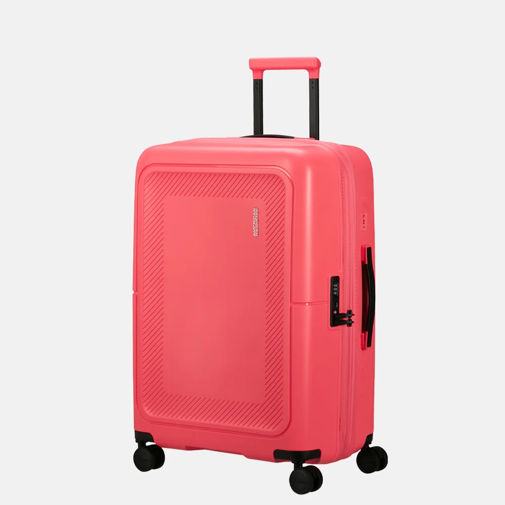 American Tourister Dashpop reiskoffer 67 cm sugar pink bij Duifhuizen