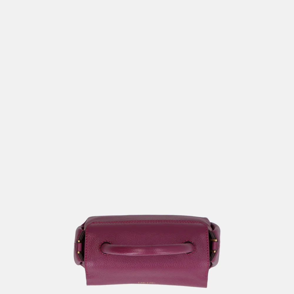 Loulou Essentiels Mae handtas plum bij Duifhuizen