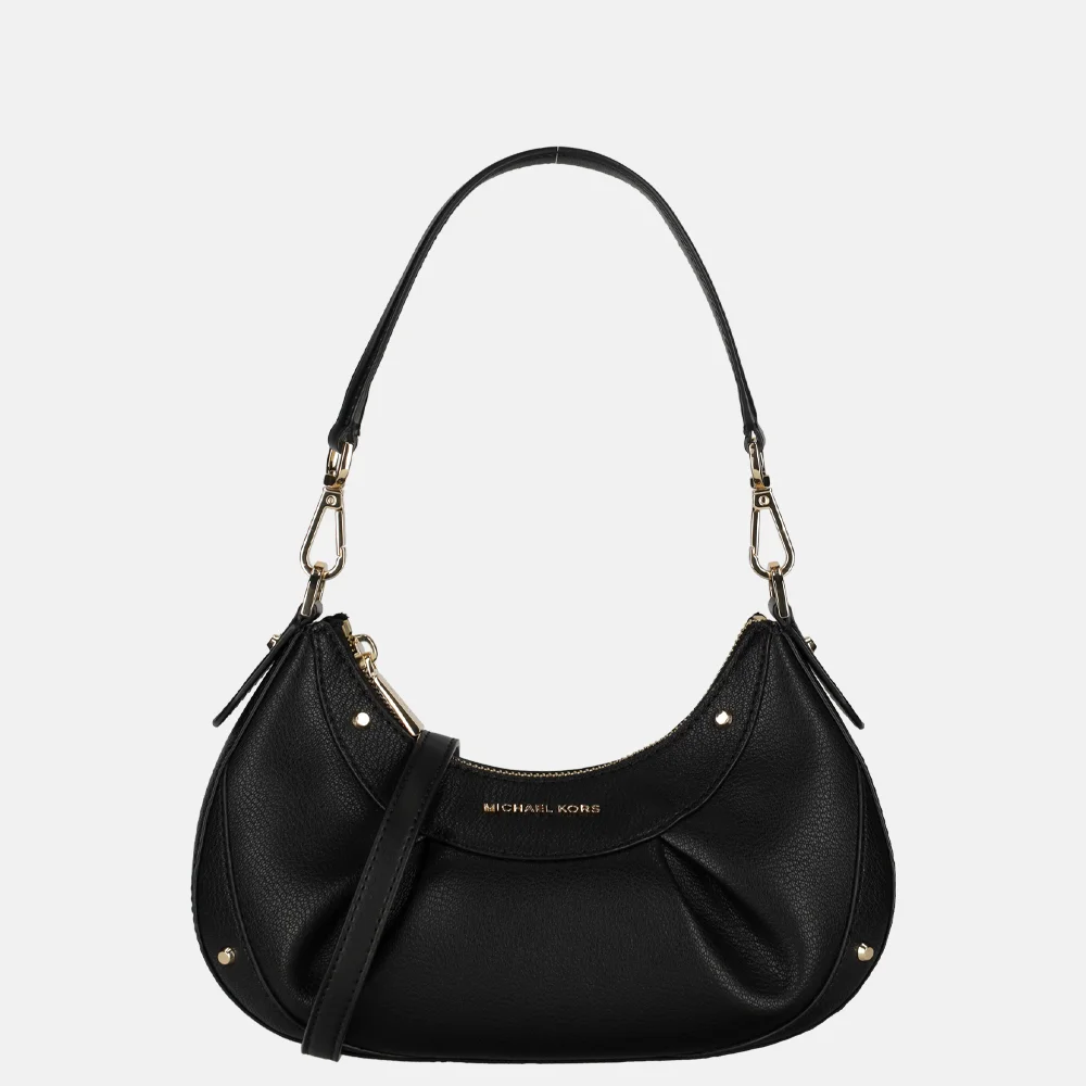 Michael Kors Enzo crossbody tas black bij Duifhuizen