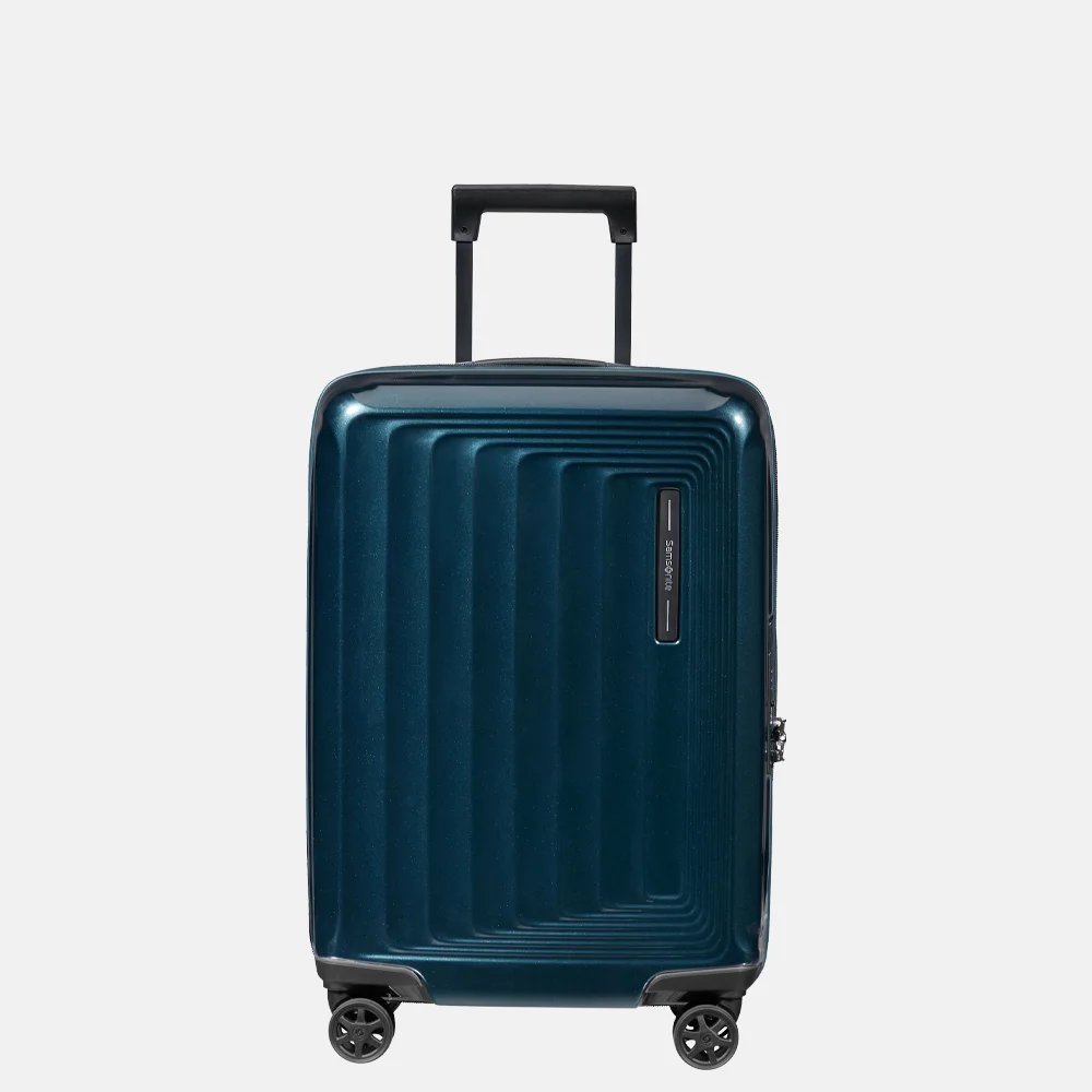 Samsonite handbagage koffer 55 cm blue bij Duifhuizen