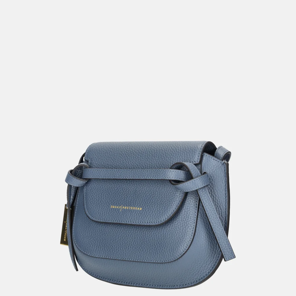 Smaak Amsterdam Clint crossbody tas denim bij Duifhuizen