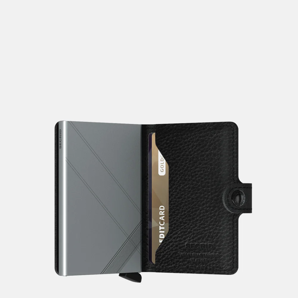 Secrid Miniwallet pasjeshouder stitch linea black bij Duifhuizen