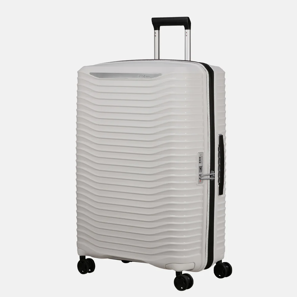 Samsonite Upscape reiskoffer 75 cm expandable cloud white bij Duifhuizen