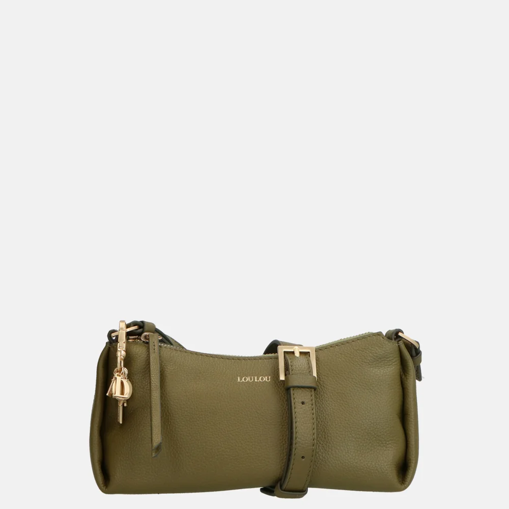 Loulou Essentiels Lisa schoudertas avocado