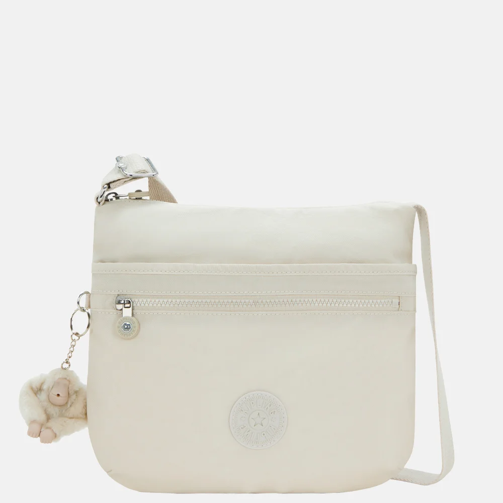 Kipling Arto crossbody tas hideaway beige