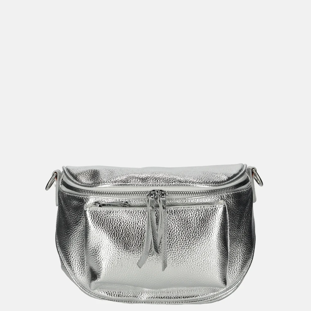 Firenze crossbody tas silver bij Duifhuizen