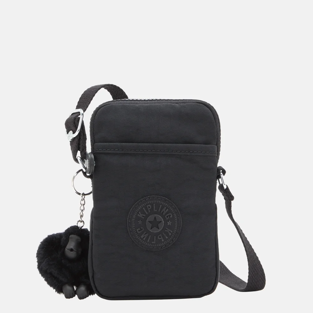 Kipling Tally telefoontas black noir bij Duifhuizen