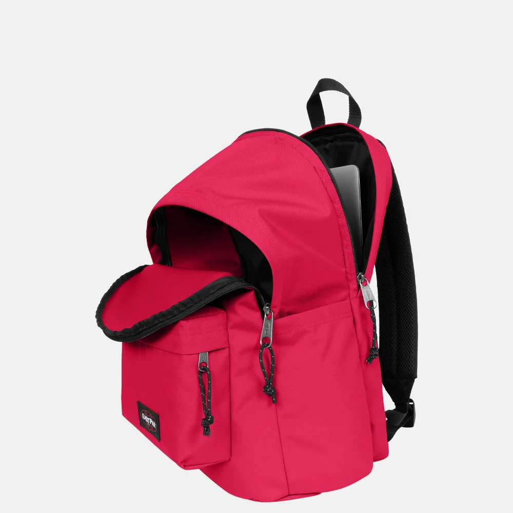 Eastpak Day office laptoprugzak 16 inch strawberry pink bij Duifhuizen