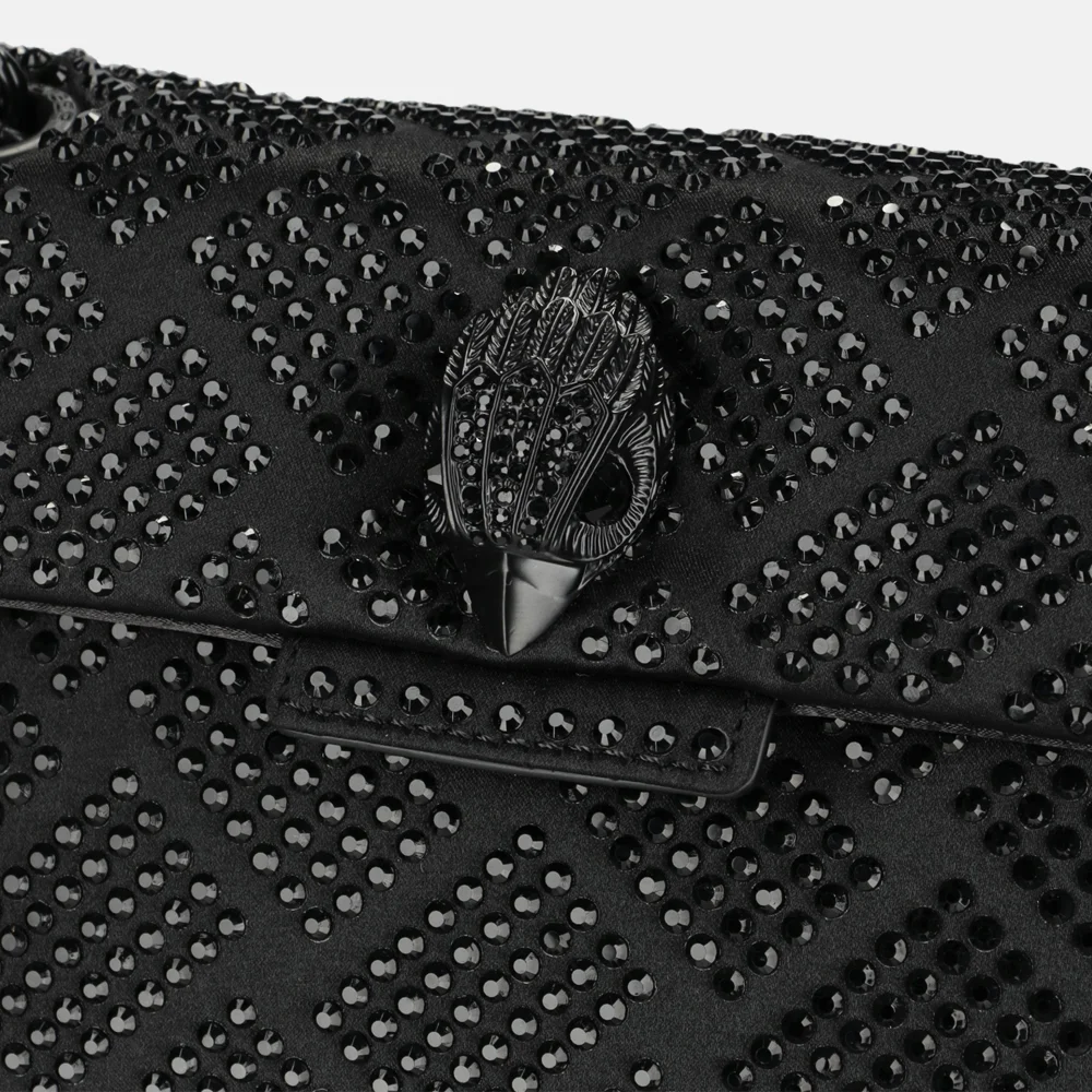 Kurt Geiger mini Kensington schoudertas black bij Duifhuizen