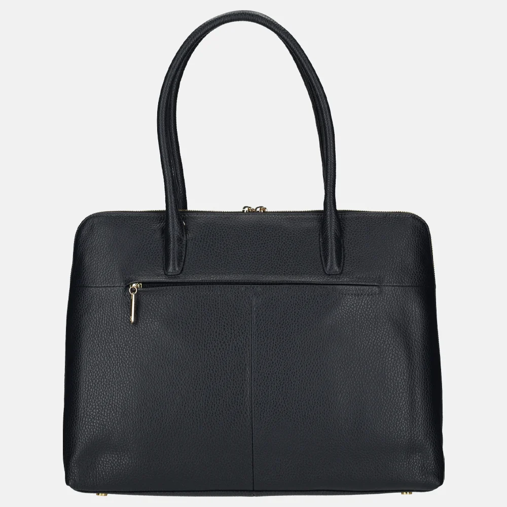 Gigi Fratelli Charleston laptoptas 13 inch navy bij Duifhuizen