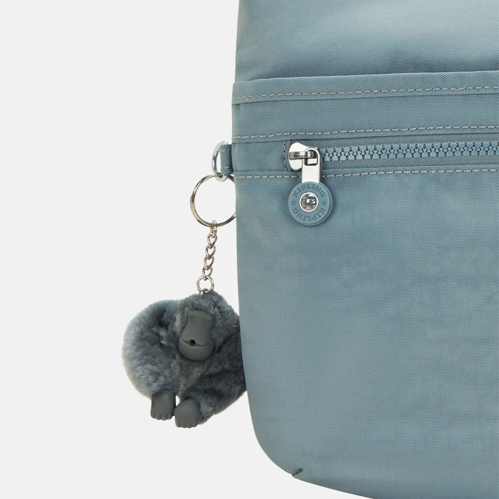 Kipling Arto crossbody tas hideaway relaxed grey bij Duifhuizen