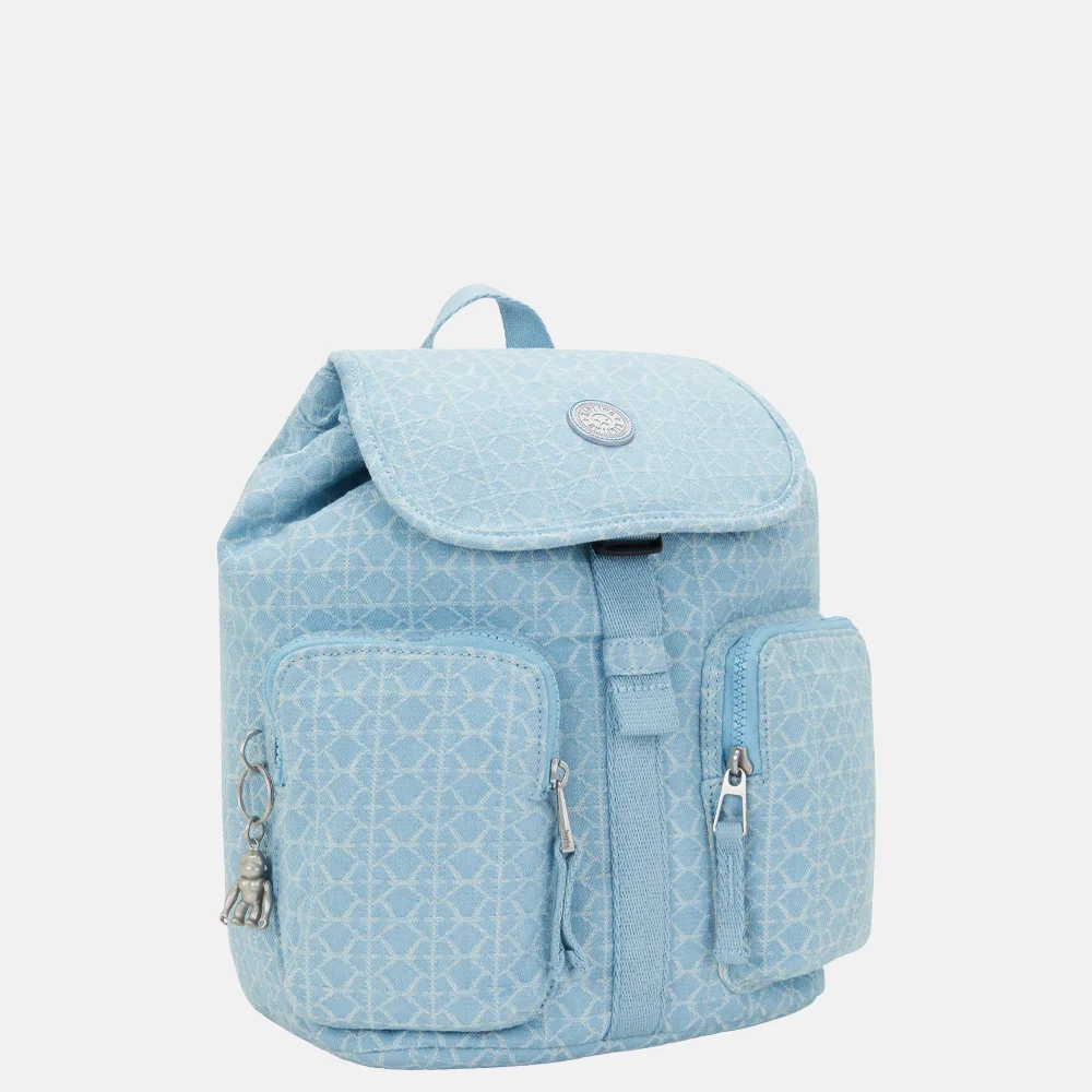 Kipling Anto rugzak S light denim bij Duifhuizen