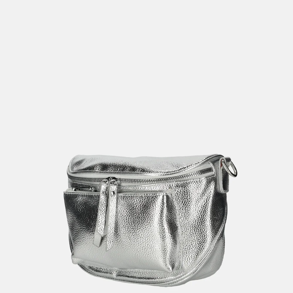 Firenze crossbody tas silver bij Duifhuizen