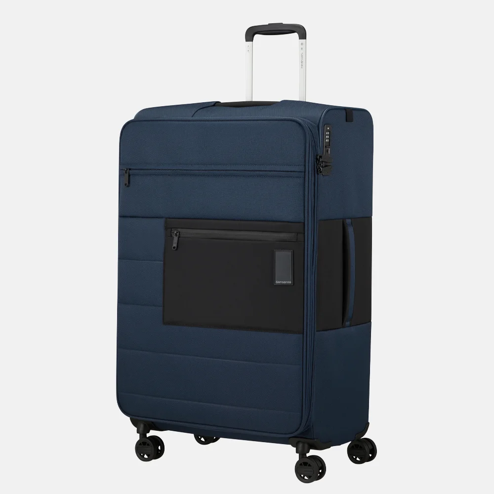 Samsonite Vaycay Expendable reiskoffer 77 cm navy blue bij Duifhuizen