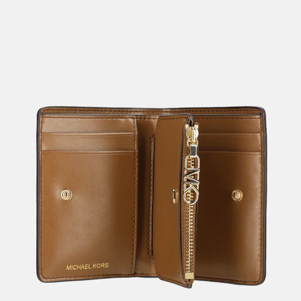 Michael Kors Empire portemonnee vanilla/lugg bij Duifhuizen