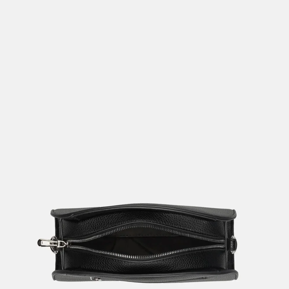 Flora & Co crossbody tas black bij Duifhuizen