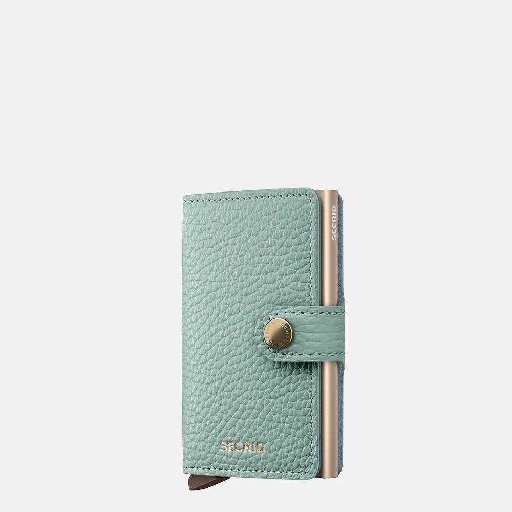 Secrid Miniwallet pasjeshouder pebble sea green bij Duifhuizen