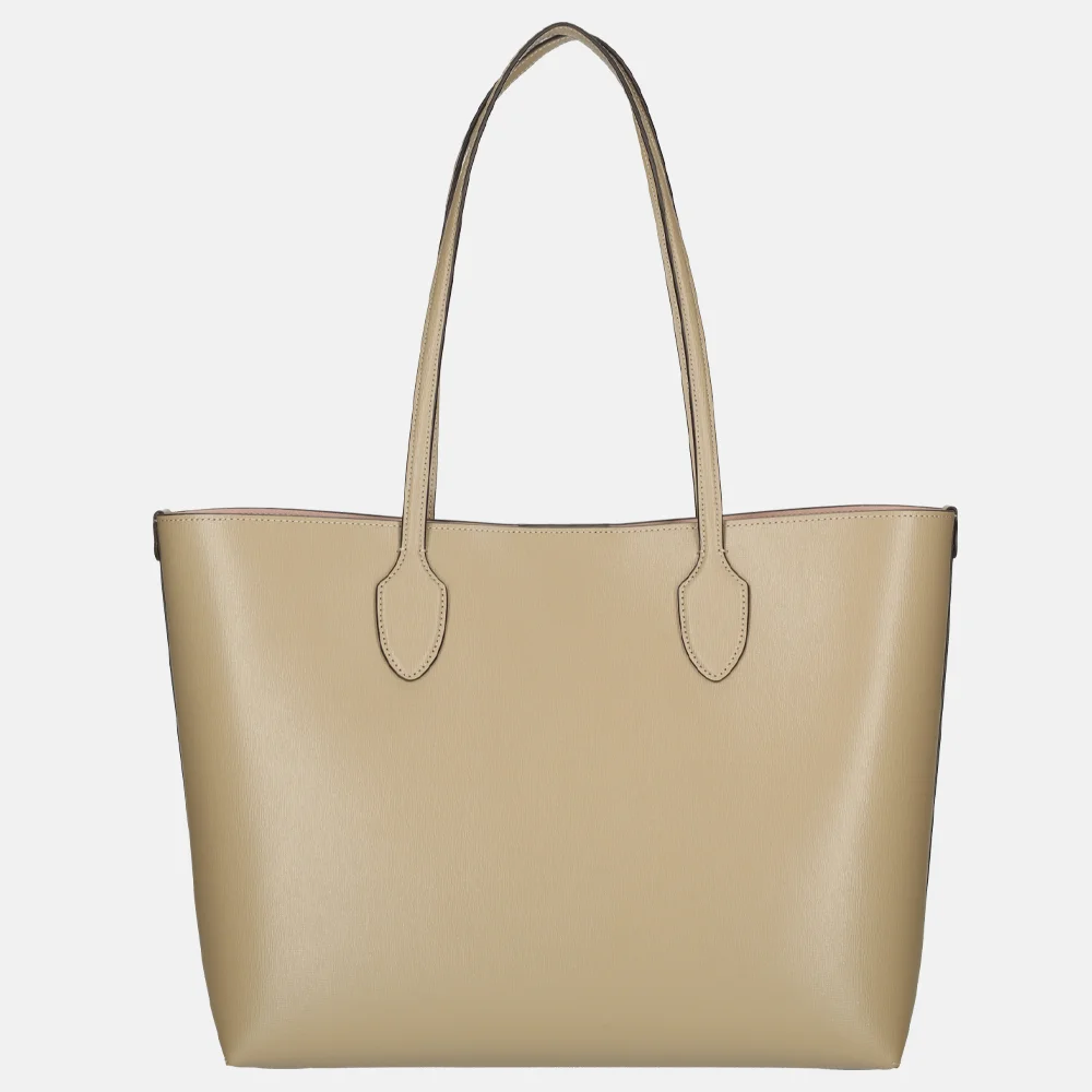 Kate Spade Bleecker shopper L timeless taupe bij Duifhuizen