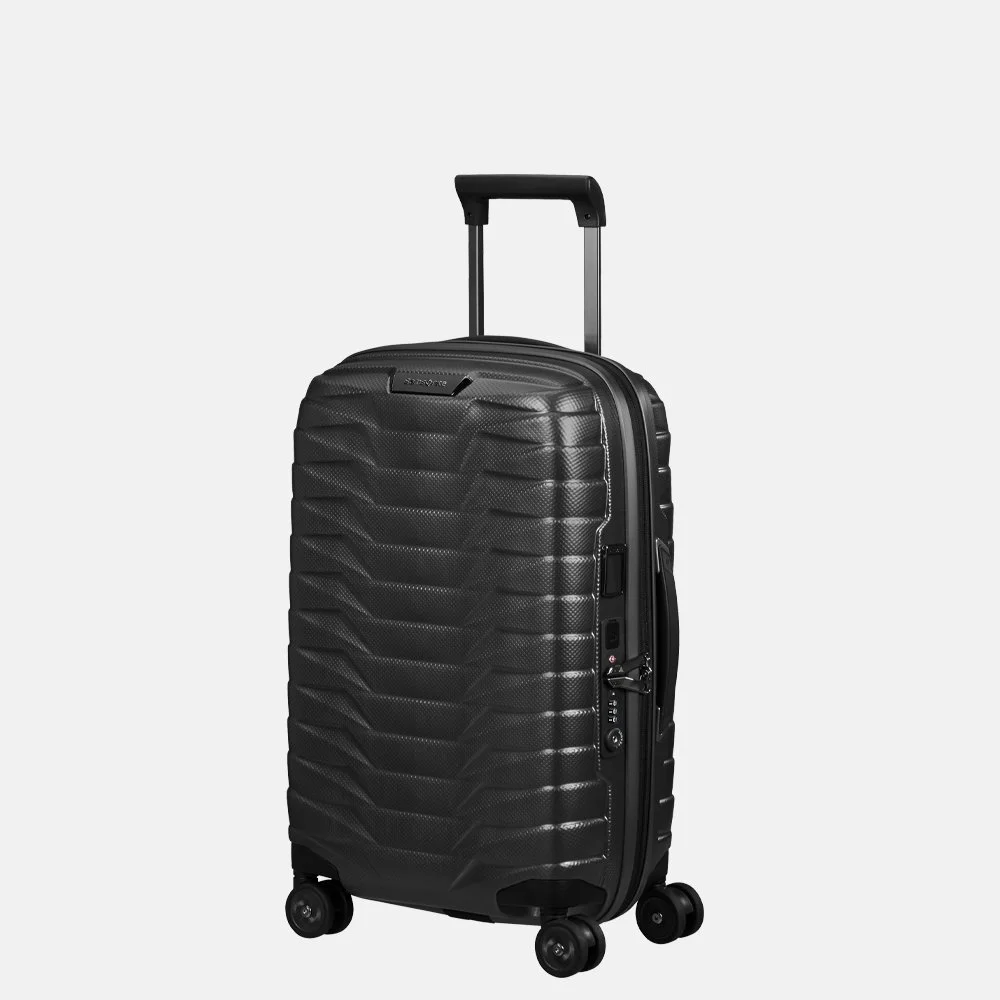 Samsonite Proxis expandable handbagage koffer 55 cm matt graphite bij Duifhuizen