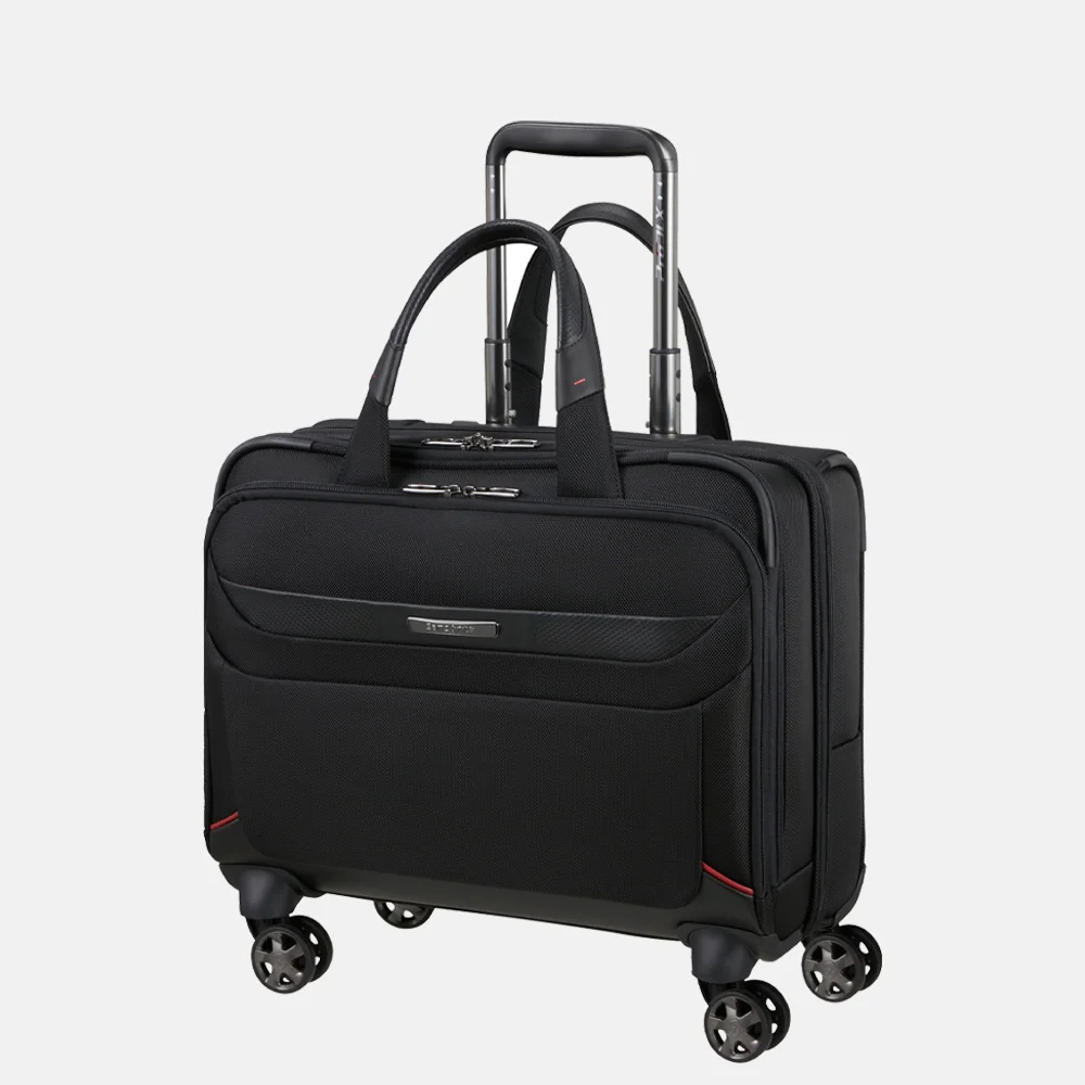 Samsonite Pro-DLX 6 business trolley 15 inch black bij Duifhuizen