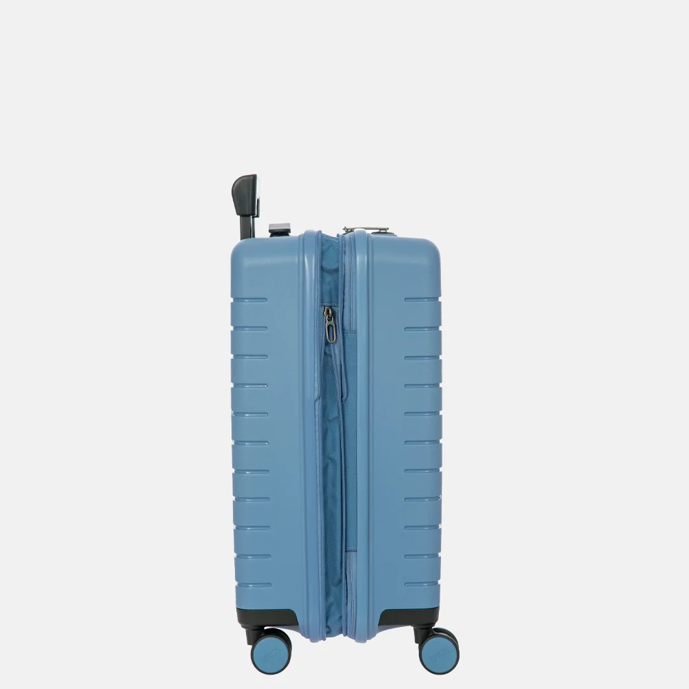 Bric's Ulisse Expandable handbagage koffer 55 cm grey blue bij Duifhuizen