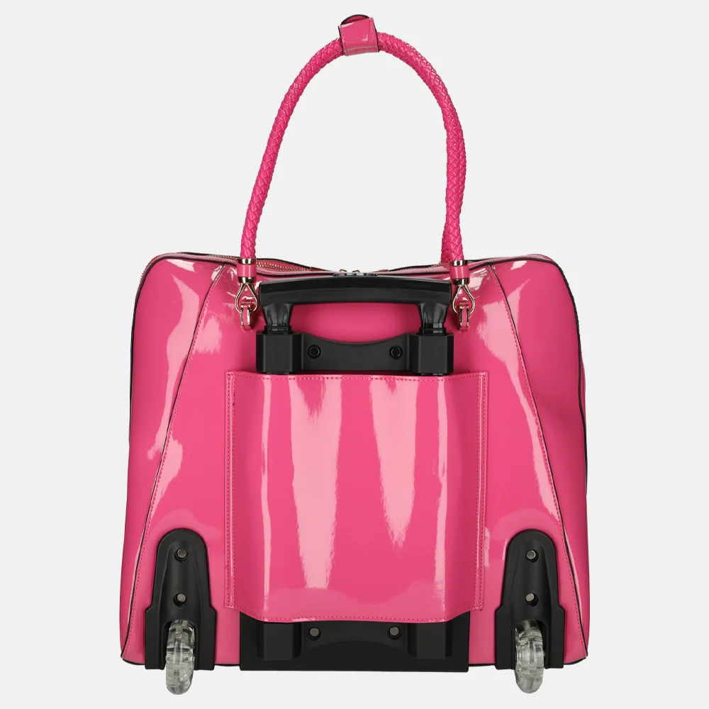 Olivia Lauren Candy business trolley 15 inch rose bij Duifhuizen