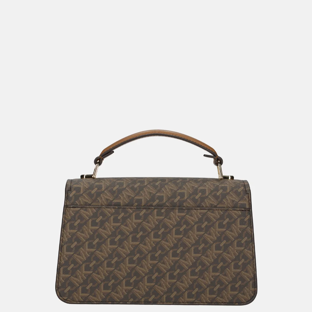 Michael Kors handtas Delancey brown/luggage bij Duifhuizen