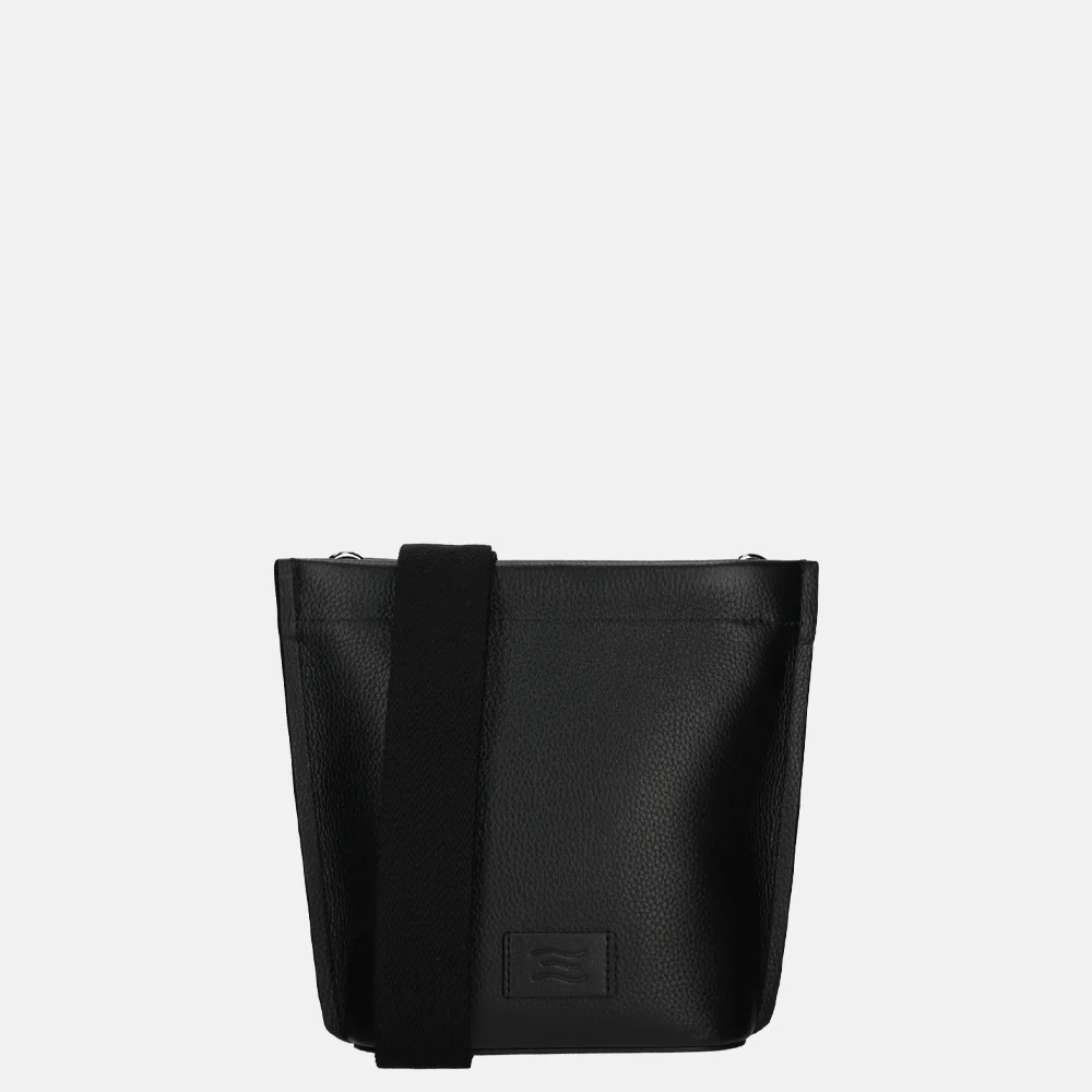 Crinkles crossbody tas S black | 019834-Zwart