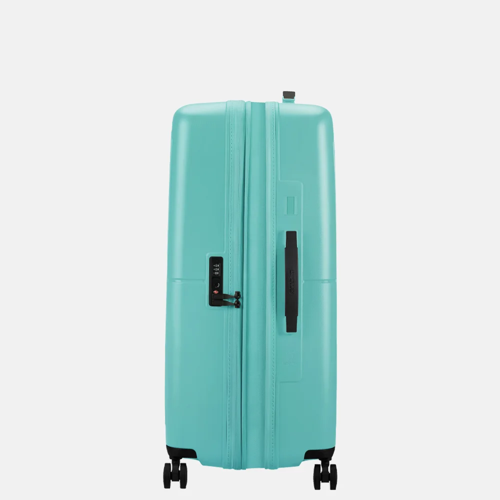 American Tourister Dashpop reiskoffer 77 cm aqua sky bij Duifhuizen