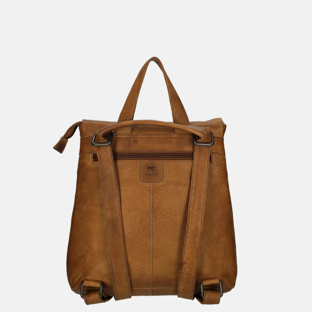 Bear Design Jesse shopper/ rugzak cognac bij Duifhuizen