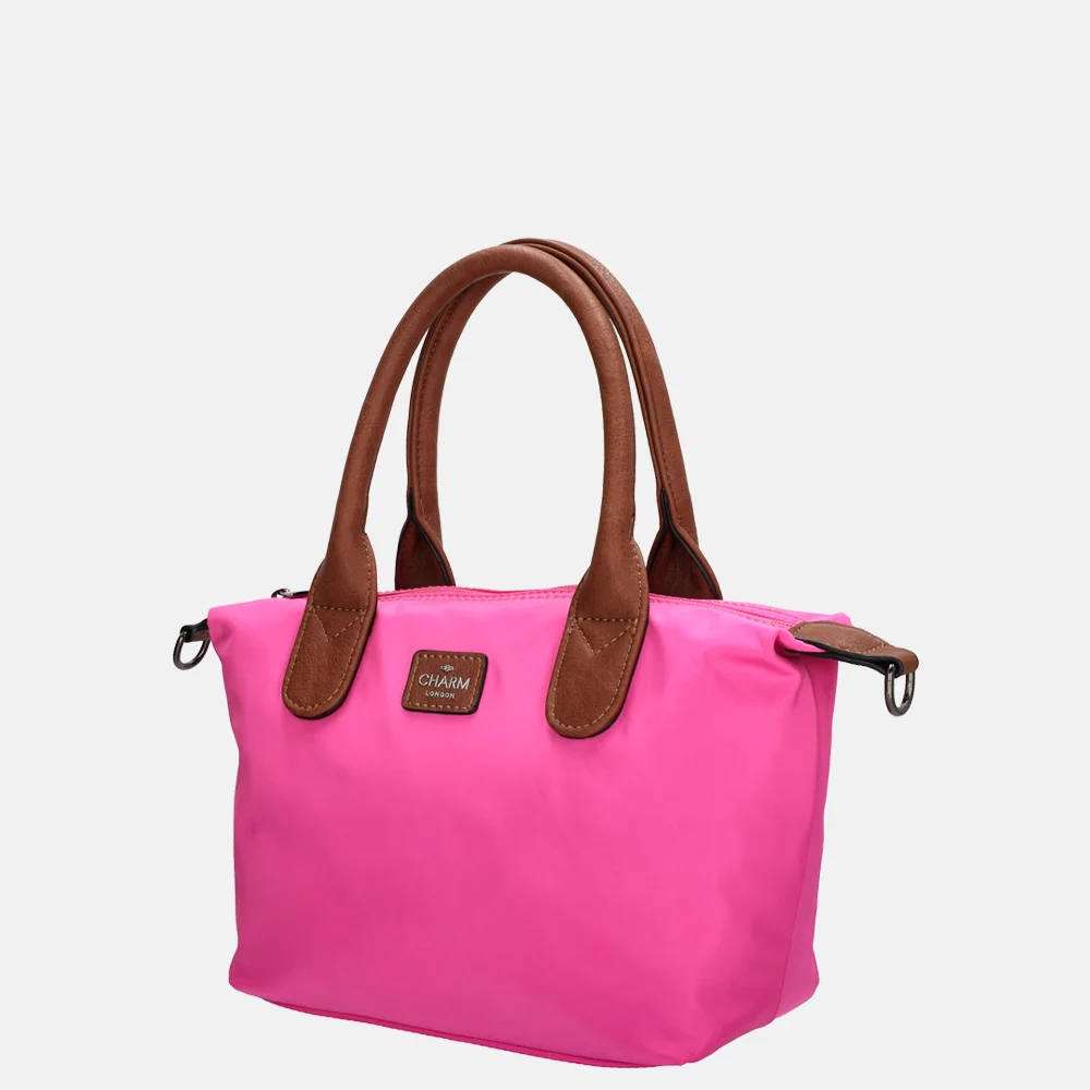 Charm London Buckingham handtas S fuchsia bij Duifhuizen