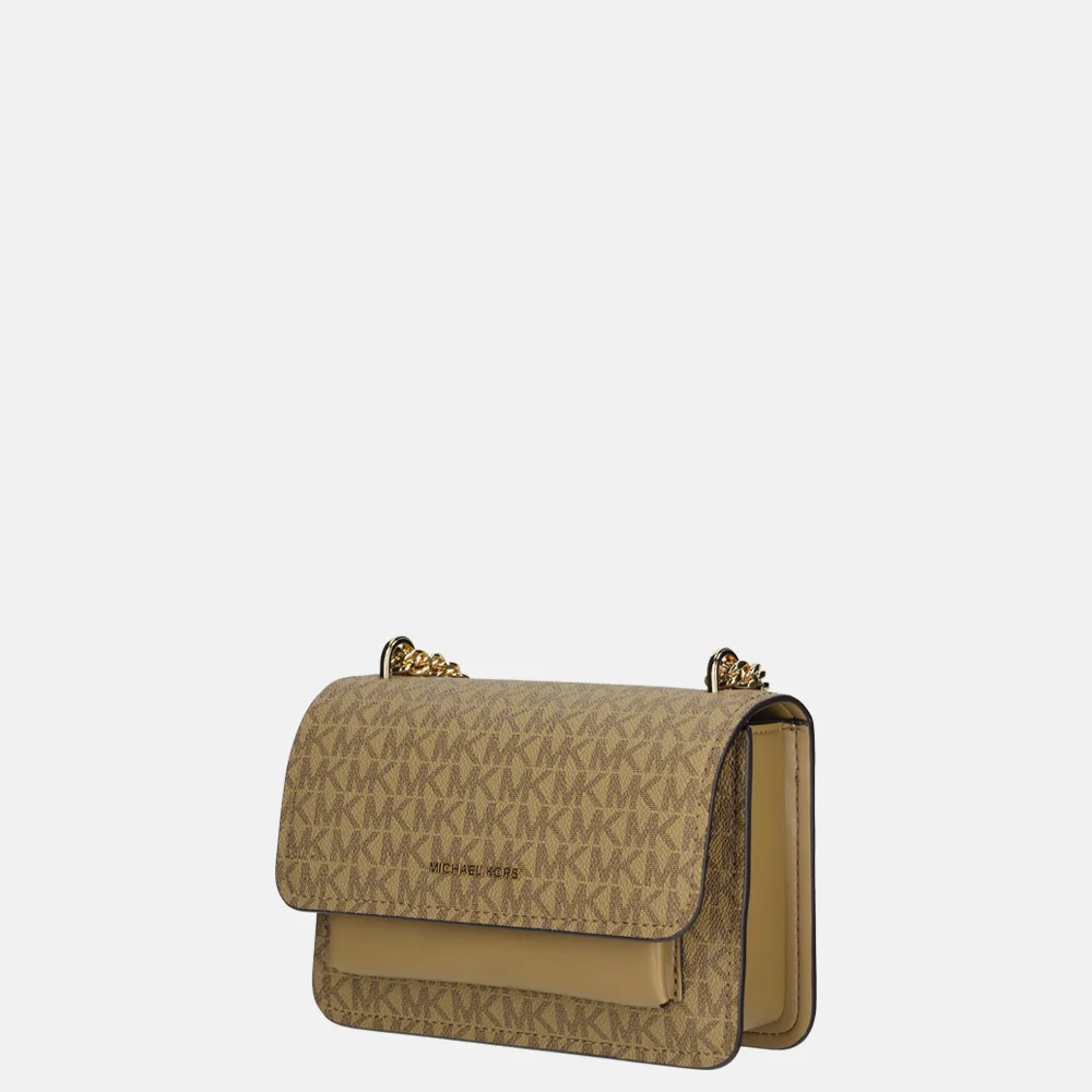 Michael Kors Claire crossbody tas S husk bij Duifhuizen